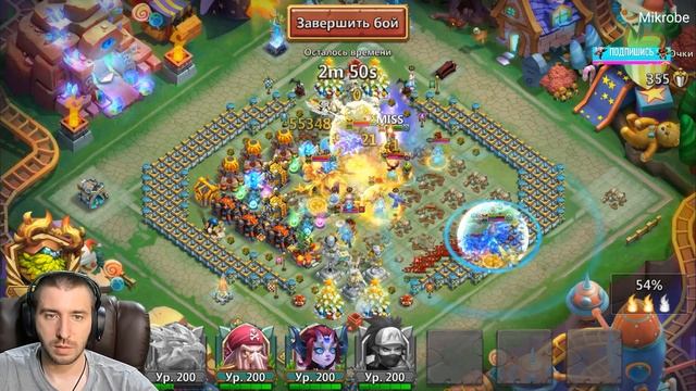 НОВЫЙ ТАЩЕР НА БГ - КРОЛЕРОНЯ \ GUILD WARS \ БИТВА ЗАМКОВ \ CASTLE CLASH