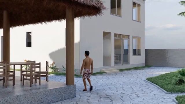 Lumion cinematic animation. Michanvi bungalows Zanzibar