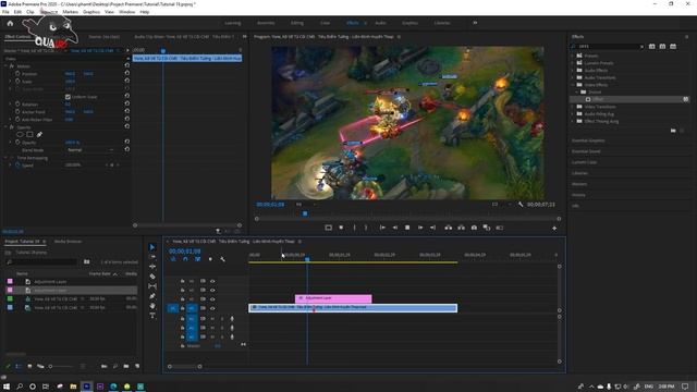 Smooth Shake Như video của BunnyFufuu trên Adobe Premiere | QuạHD