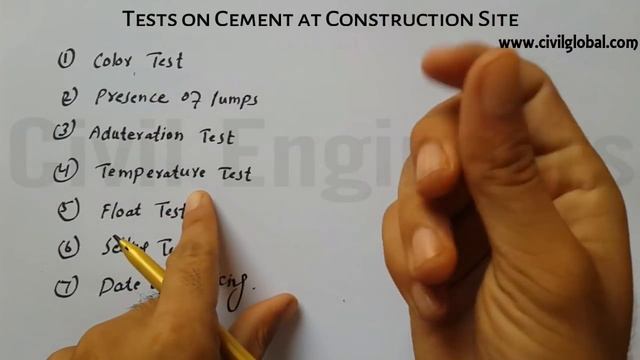 How to Check Good Quality Of Cement