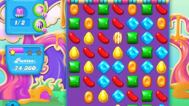 CRAZY SUBLIME COLORING DOBLE - LEVEL 81 Candy Crush Soda Saga  ( No booster )