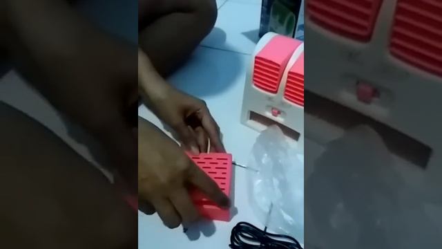 AC mini portable ekonomis praktis dan cocok buat anak kos !