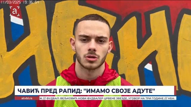 Чавић пред Рапид: Имамо своје адуте