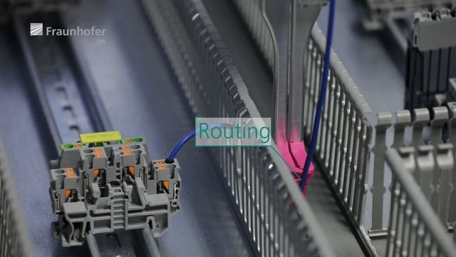 Automatic control cabinet cabling