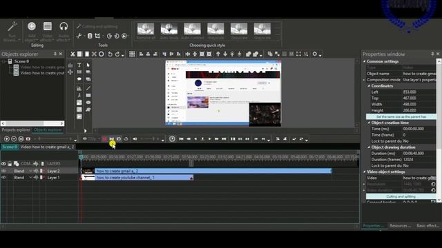 How to edit you tube video/ how to use vsdc by technology.