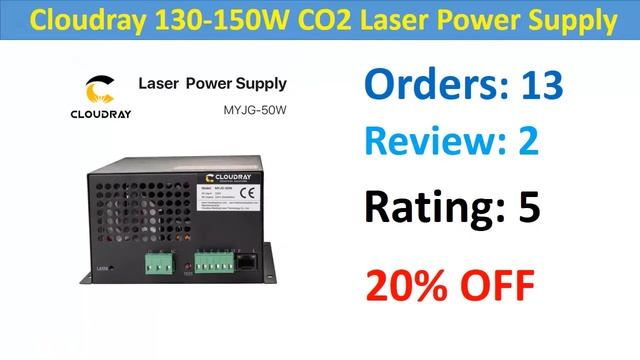 5 Best 80 100W CO2 Laser Power Supply in 2020 - Power Supply for CO2 Laser Cutting Machine