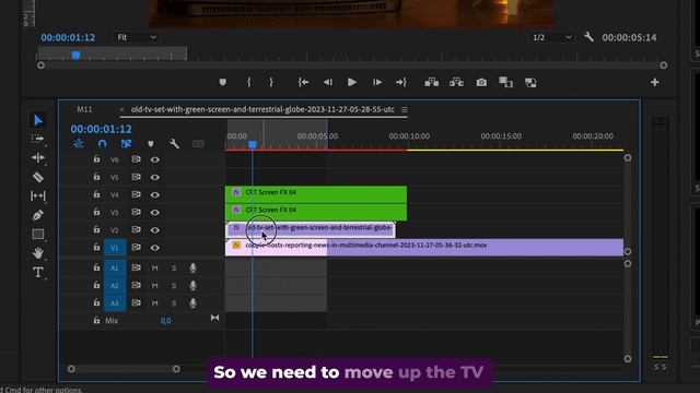 CRT Screen Effect in Premiere Pro