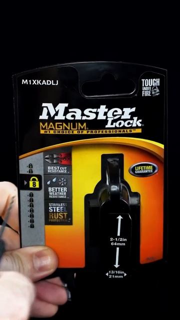001 - Master Lock 530 #security #padlock #lockpicking #howto