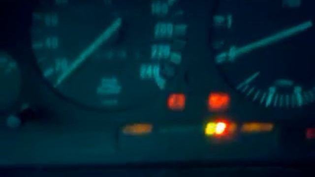 BMW 524 td e34 cold start -12c