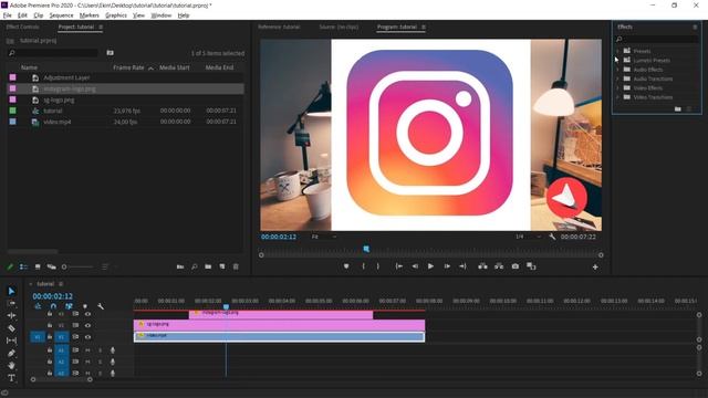 VİDEOYA LOGO NASIL EKLENİR? Üstelik BEYAZ RENGİ ŞEFFAF Yaparak! Adobe Premiere