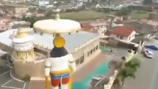 Tallest statue (42 ft) of Hanuman ji Chatsworth, Durban, South Africa!Ji Shri Ram🙏 #hanumanji #vide