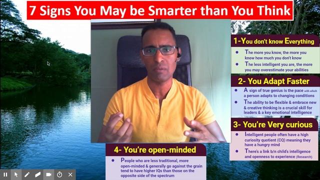 127) You Might Be Smarter than You Think. 7 Signs