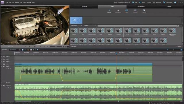 Mastering Soundtracks Volume in Adobe Premiere Elements