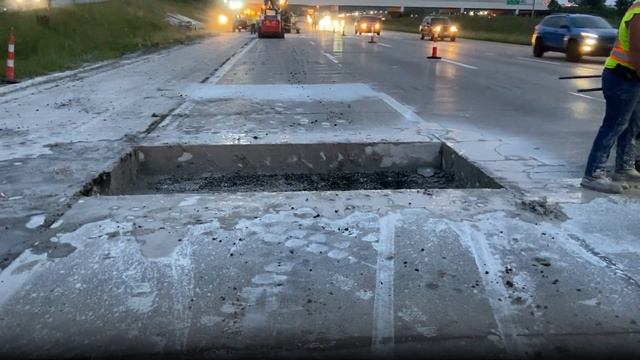 Rapid Set® Cement - Panel Replacement on I-75 in Cincinnati, OH