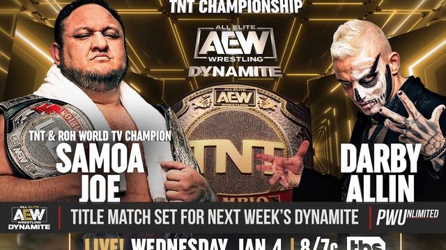 Title Match Announced For Next Week's AEW Dynamite
