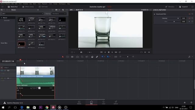 Editing in Blackmagic' Davinci resolve 12.5 for beginners Ep.16- Key Frames