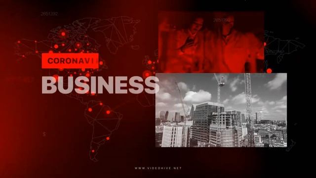 Coronavirus News Intro Premiere Pro Template