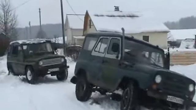 По целине (УАЗ31512)