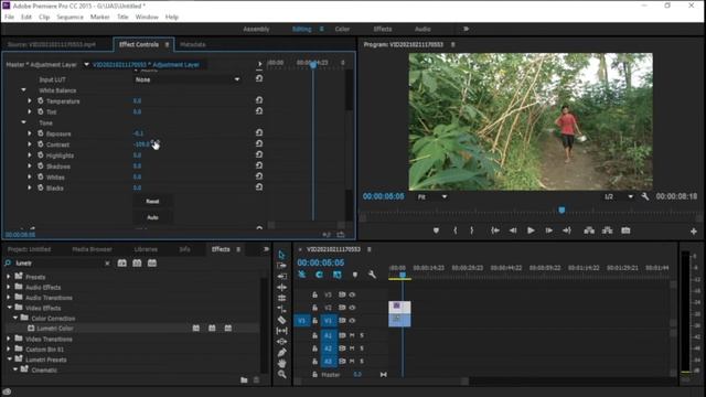 CARA MENGATUR CAHAYA YANG OVER EXPOSURE | Adobe Premiere CC 2015