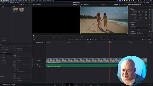 Davinci Resolve - Dynamic Zoom richtig nutzen # Folge 492