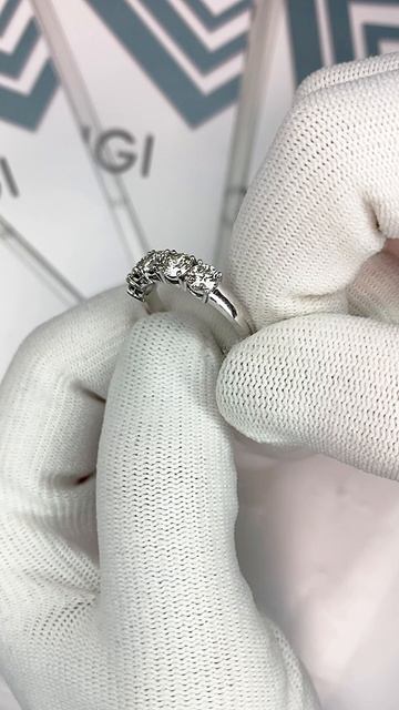 Кольцо дорожка с бриллиантами  1,56ct арт:К9134