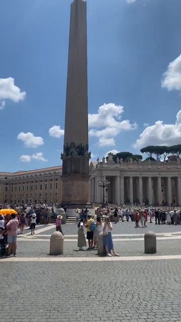 Plaza de San Pedro en Roma