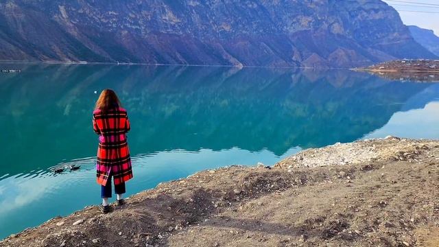 Дагестан Ирганайское водохранилище , очень кросивое место