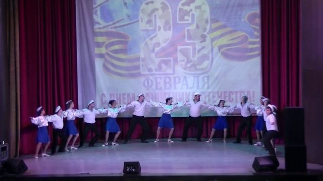 Народный танцевальный коллектив "Красивомечье" - "Матросский танец"