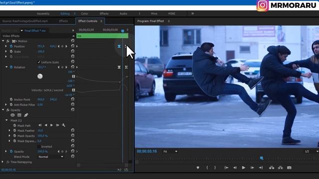 Soul Effect from Doctor Strange - Astral Projection: Premiere Pro Tutorial