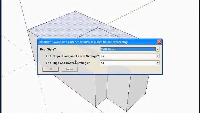 SketchUp Instant Roof | Merge Roof Planes