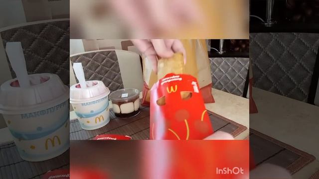 Обзор заказа с Макдональдс