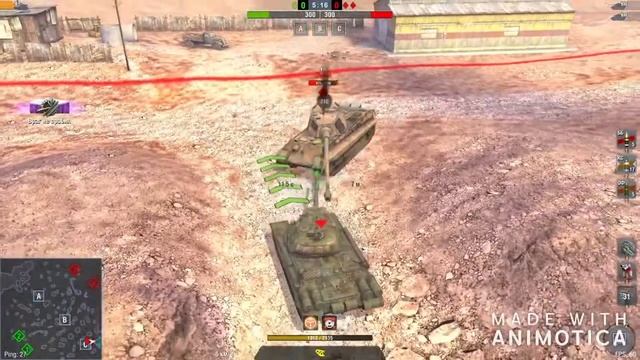 Два Tiger II против ИСА-4 \ Wot Blitz