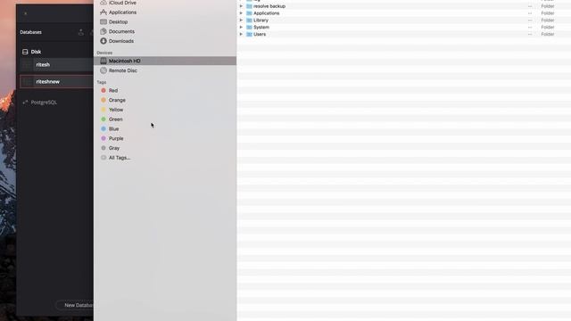 Davinci Resolve 17 | How To Make Database In Resolve |