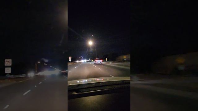 THIS CAR WAS DRIVING ITSELF WITH NOBODY IN THE DRIVERS SEAT