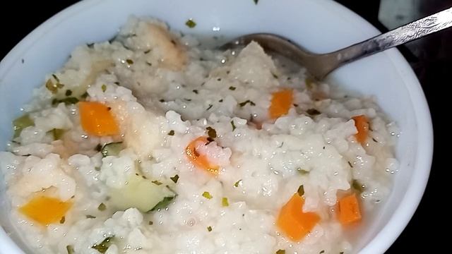 Постный рисовый суп