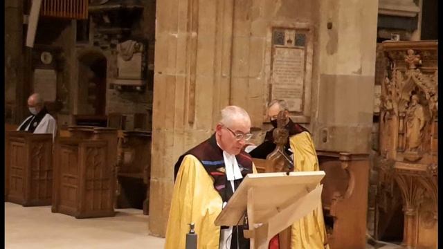 Evensong  with  Thanksgiving for the work  of the  South Yorkshire Lieutenancy  Friday 29 October 2