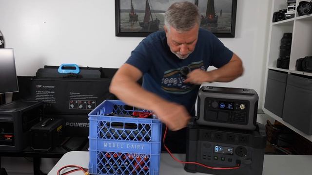 Review - AllPowers R600 Portable Power Station & 100W, 200W and 400W folding solar panels