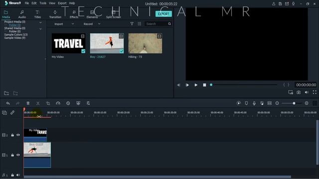 How To Make Text Intro Video - Filmora 9 Tutorial - Video in Text Shape