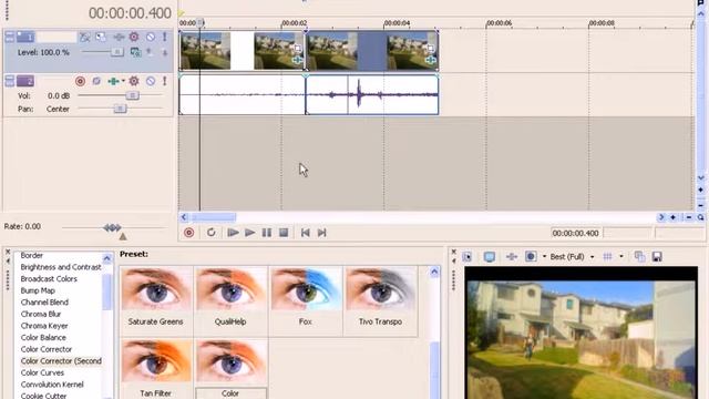 Time Stop tutorial Sony Vegas Pro