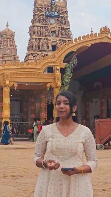 Solla solla Inikudhadaa | Bavathayini in Nallur Kandaswamy Kovil #tamilshorts #murugan #devotional