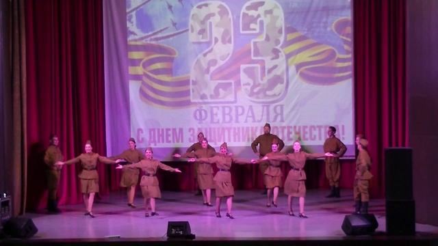 Народный танцевальный коллектив "Красивомечье" - "Солдатский танец"