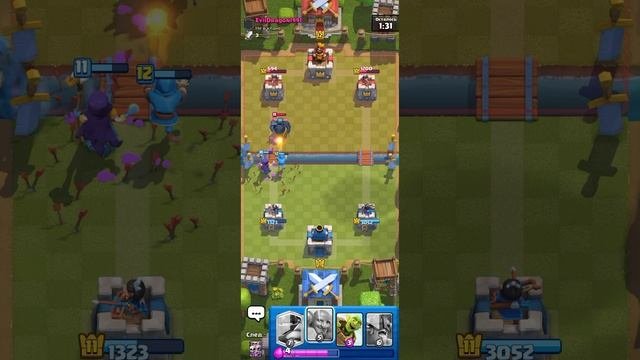 Clash Royale прохожу новый режим Ретро Royale