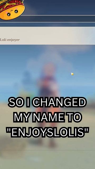 I couldn't join this LOLI enjoyers Genshin Impact world =(