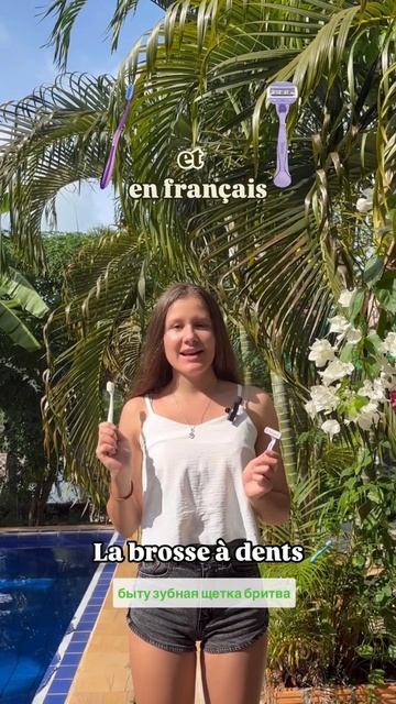 🪥 и 🪒 на 🇫🇷