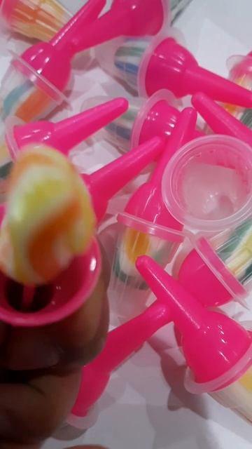 pink ice loly
