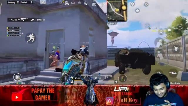 BGMI HIGHEST KILL WORLD RECORD GAMEPLAY | WATCH WITH VIDEO | PAPAY THE GAMER ! BGMI Id : 5556202375