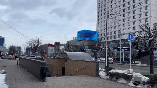 Реклама на медиафасадах в г. Ставрополь