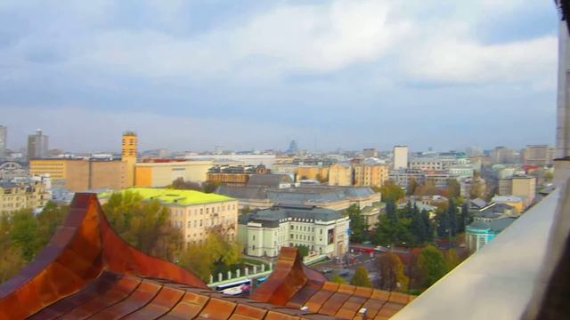 View on Moscow from Christ the Savior Cathedral