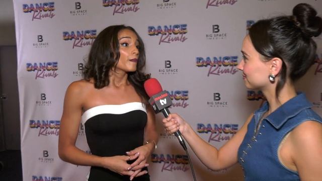 Kylee Mellick talks “Dance Rivals” at the movie's world premiere