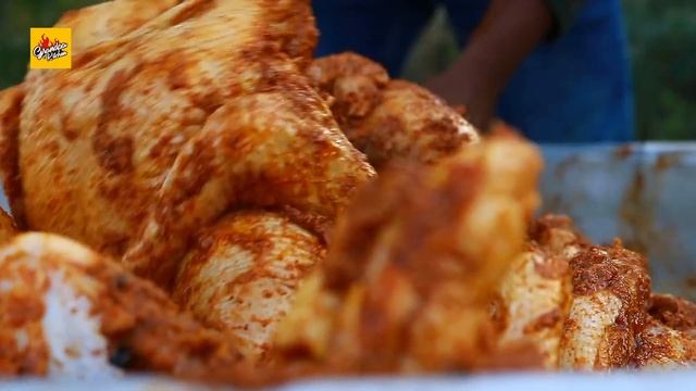 American Style Whole Chicken BBQ | Rosted whole chicken Recipe